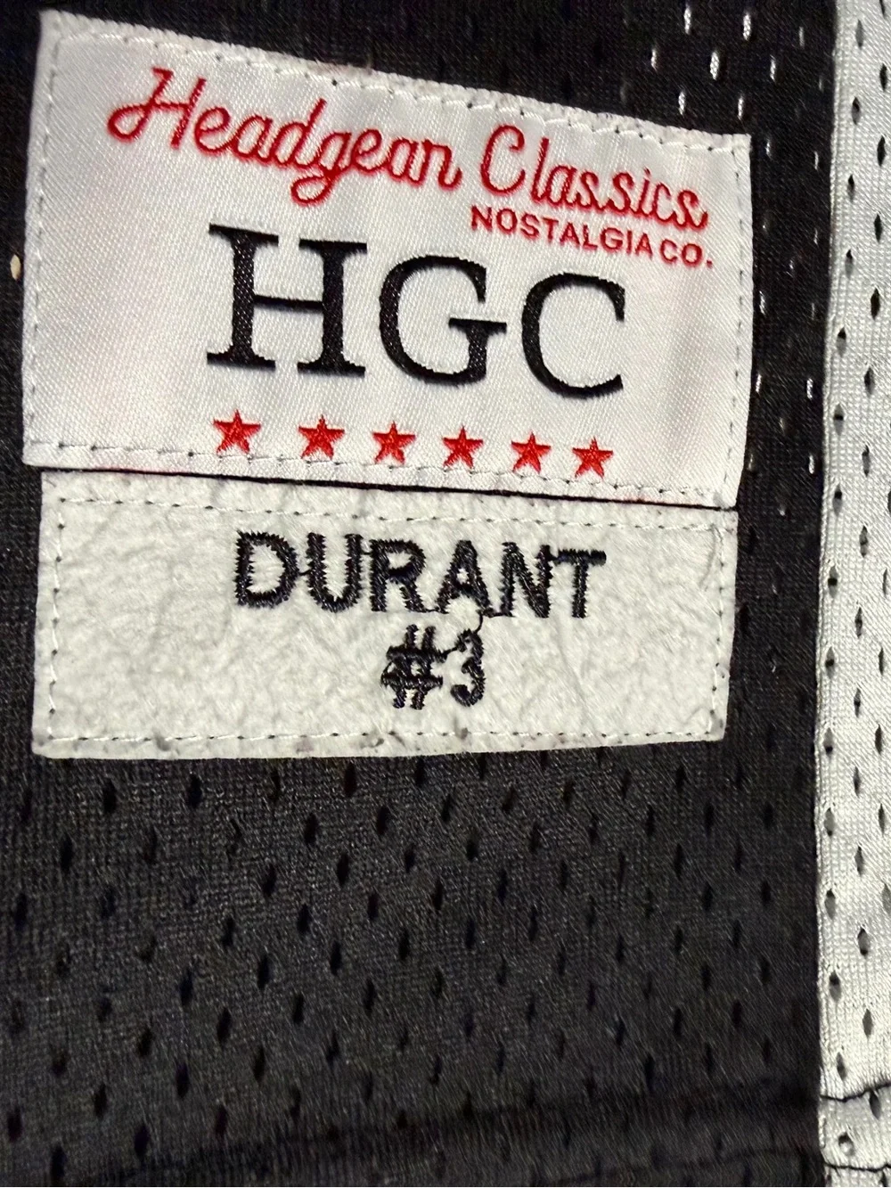 Kevin Durant Montrose Christian Basketball Jersey #3 (Youth Large)